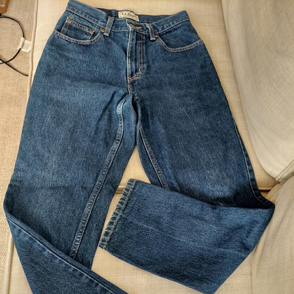 💙VINTAGE L.L.BEAN JEANS!💙 - Picture 1 of 7